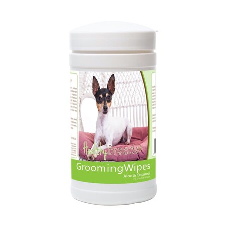 Healthy Breeds Toy Fox Terrier Grooming Wipes - 70 Count, 70PK 840235177180